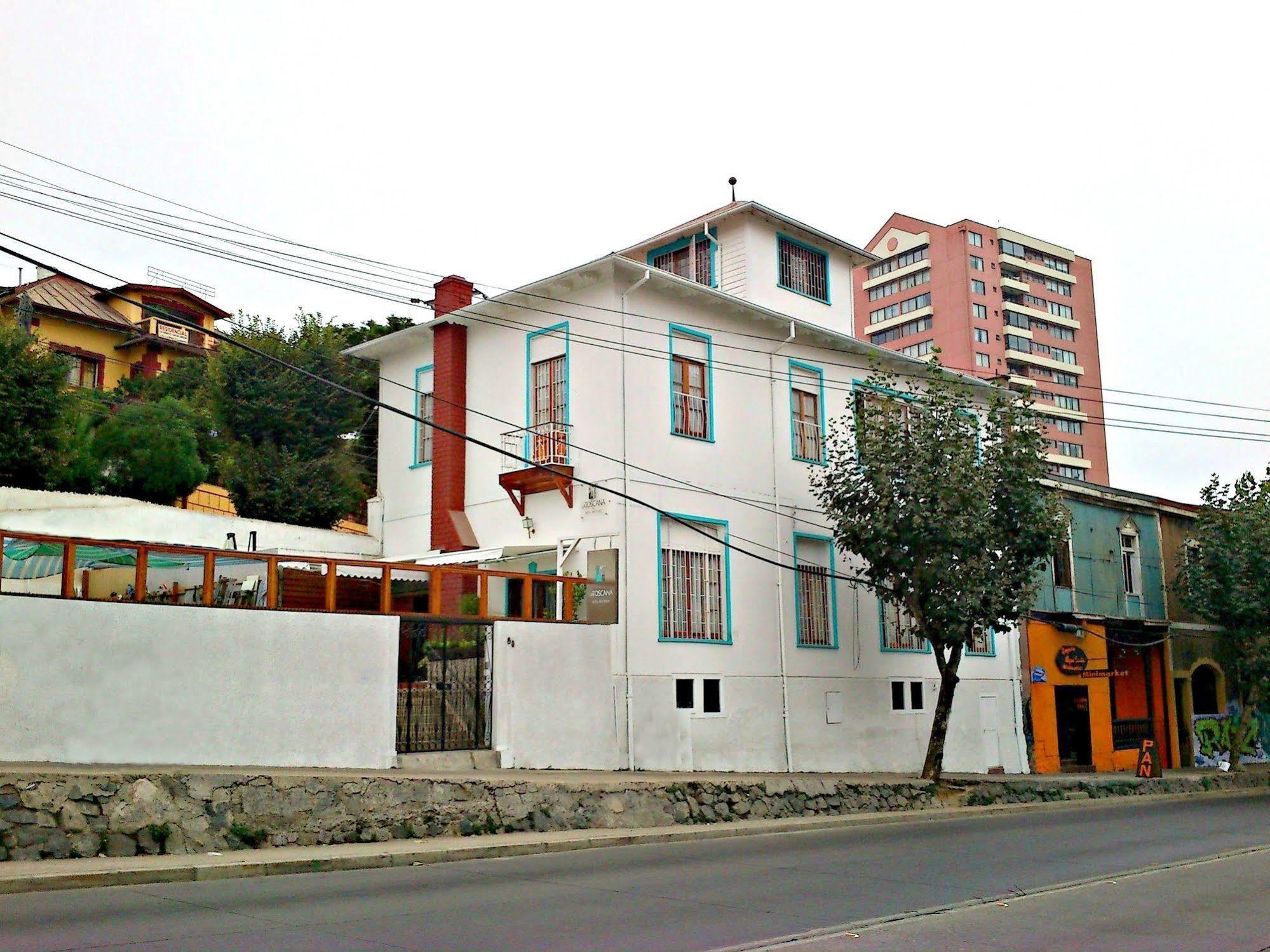 La Toscana Hotel Boutique Valparaíso Exterior foto